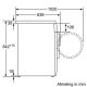 Bosch WTW86562 asciugatrice Libera installazione Caricamento frontale 7 kg A+ Bianco 3