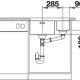 BLANCO Andano 340/180-U Lavello sottopiano Rettangolare Acciaio inox 5