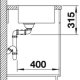 BLANCO ANDANO 400/400-IF Lavandino da cucina top-m 3