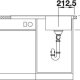 BLANCO Median 45 S-IF Lavandino da cucina top-moun 5