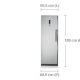 Samsung RZ2993ATCSR Congelatore verticale Libera installazione 306 L Argento 10