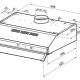 Smeg KT91X cappa aspirante Semintegrato (semincassato) Acciaio inox 150 m³/h 3