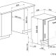 Smeg STL865A lavastoviglie A scomparsa totale 13 coperti 3