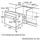 Bosch HBG76S651E forno 60 L 3580 W Acciaio inox 4