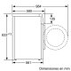 Bosch WAB20260EE lavatrice Caricamento frontale 5,5 kg 1000 Giri/min Bianco 4