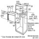 Bosch HBR73S452E forno 65 L 3650 W Acciaio inox 3