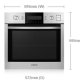 Samsung BQ1VD6T131 forno 65 L 1200 W Acciaio inox 4