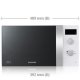 Samsung ME82V-WW forno a microonde 5