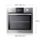 Samsung BQ1Q6T092 forno 65 L 1200 W Acciaio inox 4