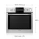 Samsung BQ1VQ6T012 forno 65 L 1200 W Acciaio inox 3