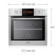 Samsung NV9785BJPSR/EF forno 4