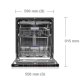 Samsung DW-BG970B lavastoviglie A scomparsa totale 14 coperti 3