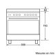 Bosch HSB738155Z cucina Gas naturale Gas Acciaio inox 3