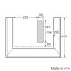 Neff C57W40N3 forno a microonde Acciaio inox Da incasso 36 L 1000 W 5