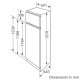 Neff K1664X7FF frigorifero con congelatore Da incasso 258 L Bianco 4