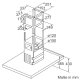 Neff ISR 7922 N 480 m³/h Integrato a soffitto Acci 3