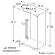 Neff KA7902I30 frigorifero side-by-side Libera installazione 573 L Acciaio inox 7