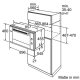 Bosch HBX33R51 forno 77 L 3300 W Acciaio inox 4