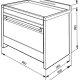 Smeg CS19P-9 Cucina Gas naturale Gas Crema 3