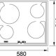 Franke TX 604 Nero Da incasso Ceramica 4 Fornello(i) 3