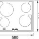 Franke TX 604 Nero Da incasso Ceramica 4 Fornello(i) 3