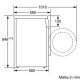 Bosch WAQ24461GB lavatrice Caricamento frontale 8 kg 1200 Giri/min Bianco 4