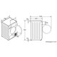 Bosch WTE86372FG asciugatrice Libera installazione Caricamento frontale 8 kg C Bianco 3