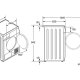 Bosch WTW865S2 asciugatrice Libera installazione Caricamento frontale 7 kg A+ Argento, Bianco 3