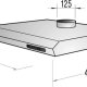 Gorenje DU6115EC cappa aspirante Semintegrato (semincassato) Metallico 173 m³/h 3