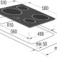 Gorenje ICT620AC Nero Da incasso Piano cottura a induzione 4 Fornello(i) 3