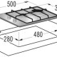 Gorenje G34AX1 piano cottura Acciaio inox Da incasso Gas 2 Fornello(i) 3