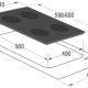 Gorenje IT641AC piano cottura Nero Da incasso Piano cottura a induzione 4 Fornello(i) 3