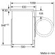 Bosch WAS32444 lavatrice Caricamento frontale 8 kg 1600 Giri/min Bianco 4