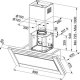 Franke FCRV 908 XS Cappa aspirante a parete Specchio, Acciaio inox 645 m³/h 4