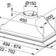 Franke Smart FBI 722 XS Integrato a soffitto Acciaio inox 420 m³/h 3