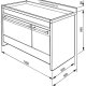 Smeg A2PY-8 cucina Elettrico Gas Acciaio inox 3