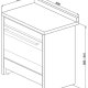 Smeg B91GMCX cucina Elettrico Gas Acciaio inox 3