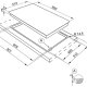 Smeg PSF906D-4 piano cottura Acciaio inox Da incasso Gas 5 Fornello(i) 5