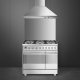 Smeg C92GPX8 cucina Elettrico Gas Acciaio inox 3