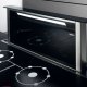 Elica Adagio Aspirazione verso il basso Nero, Acciaio inox 3