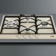 Smeg SR764PXD piano cottura Crema Da incasso Gas 4 Fornello(i) 4
