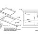 Bosch PIZ901N17E piano cottura Nero Da incasso Piano cottura a induzione 5 Fornello(i) 3