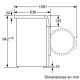 Bosch No WTW85238EE asciugatrice Libera installazione Caricamento frontale 8 kg A++ Bianco 8