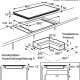 AEG HK973500IB Nero Da incasso Piano cottura a induzione 3 Fornello(i) 3