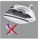 AEG DB 1350-1 Ferro da stiro a secco e a vapore 2100 W Bianco 6