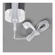 AEG DB 1350-1 Ferro da stiro a secco e a vapore 2100 W Bianco 10