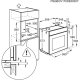 Electrolux EOC6631AOX 72 L 3480 W Acciaio inox 3
