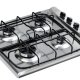 Indesit PIM 640 S (IX) piano cottura Acciaio inox Da incasso Gas 4 Fornello(i) 3