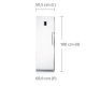 Samsung RZ90HAWW Congelatore verticale Libera installazione 270 L Bianco 4