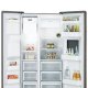 Samsung RSA1ZTRE frigorifero side-by-side Libera installazione 484 L Grigio, Argento, Acciaio inox 3